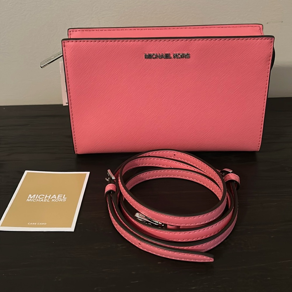 Michael Michael Kors Pink Crossbody Bag NWT